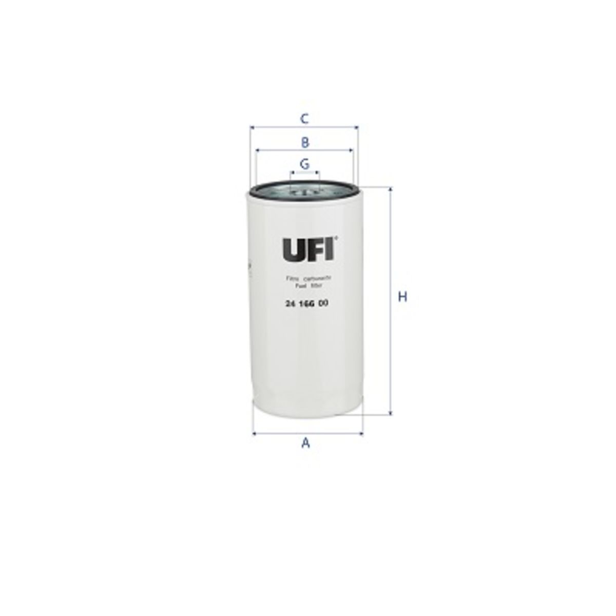 Ufi Brandstoffilter 24.166.00