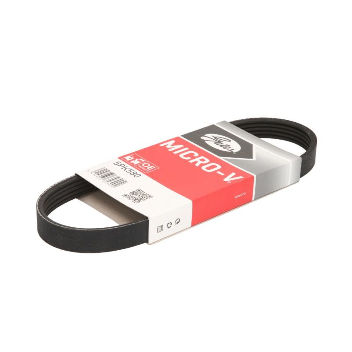 Nero Cinghia Poly-V Gates 5Pk580
