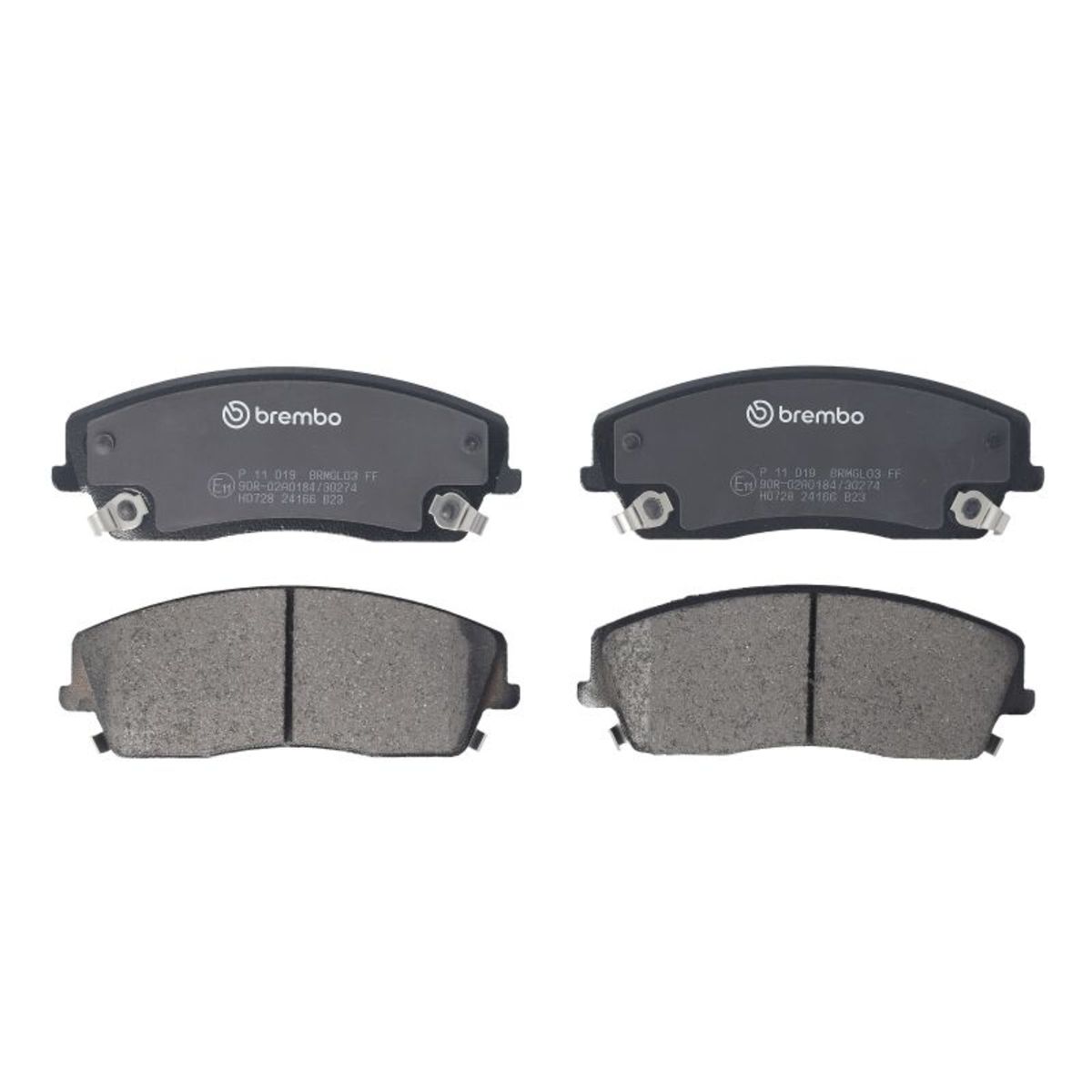 Brembo Jeu De Plaquettes De Frein P 11 019