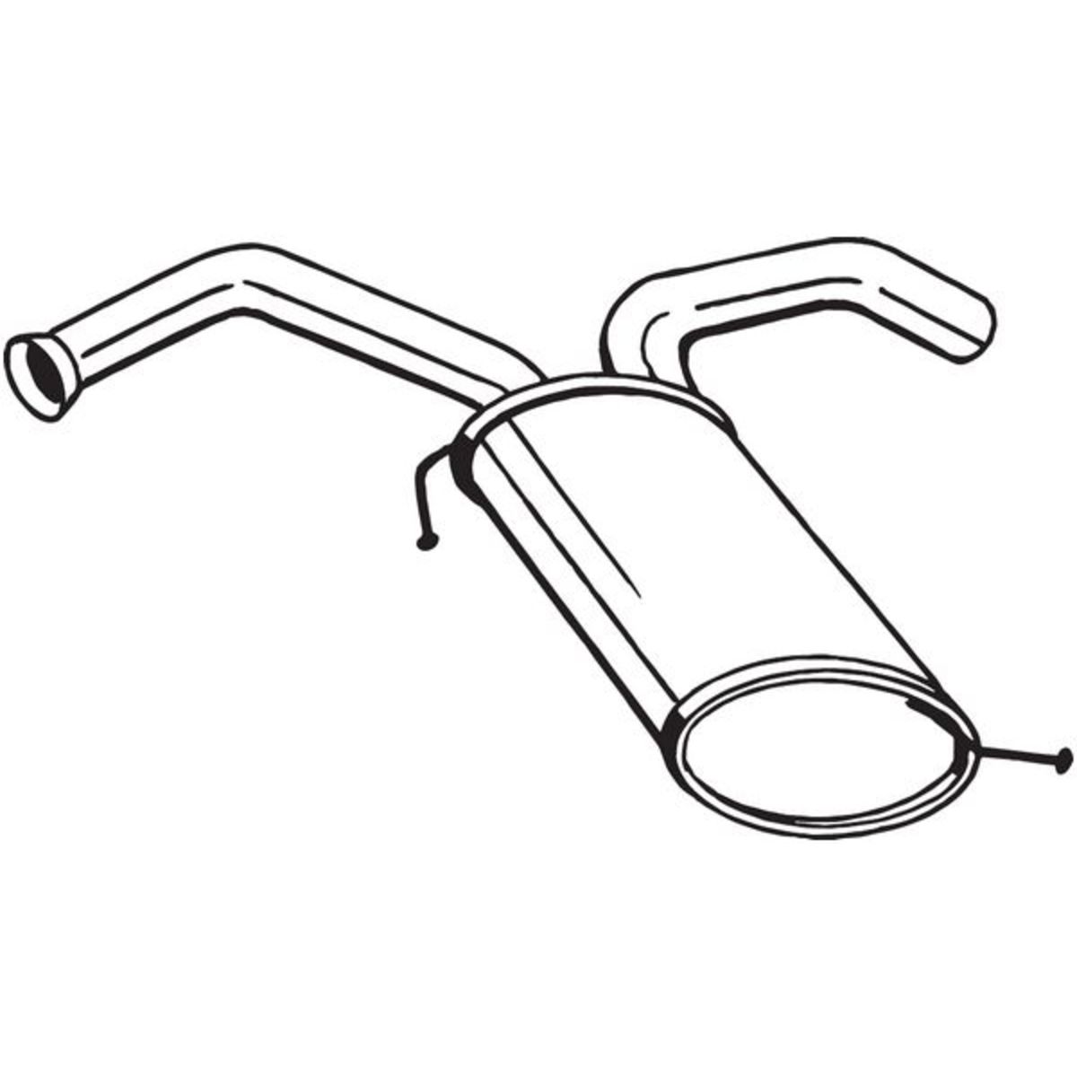 Image of Geluiddemper achter  169-075