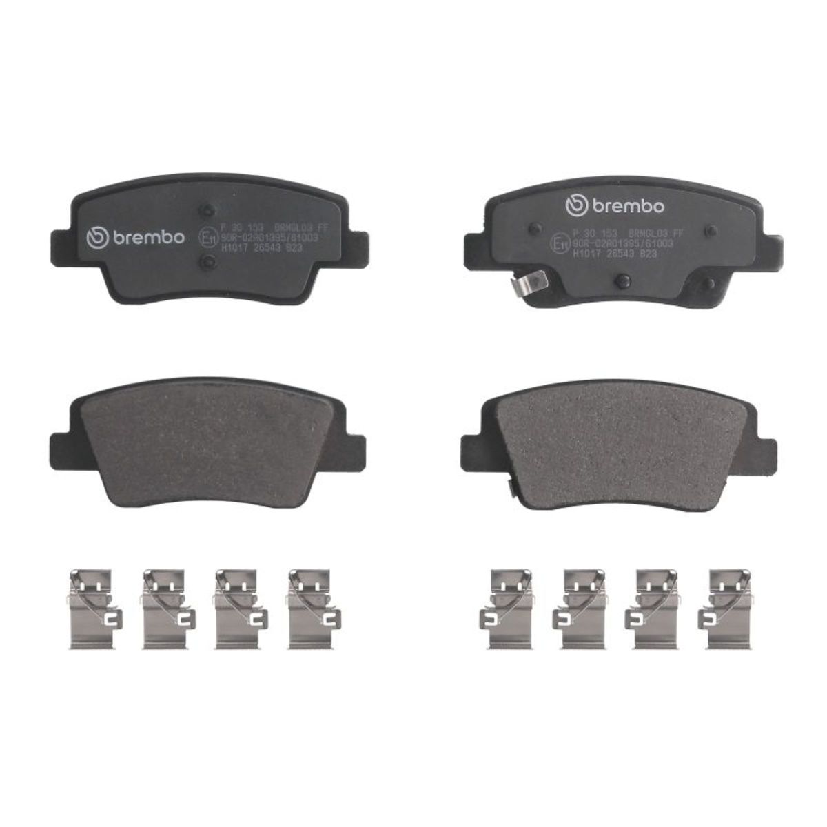 Brembo Bremsbelagsatz P 30 153