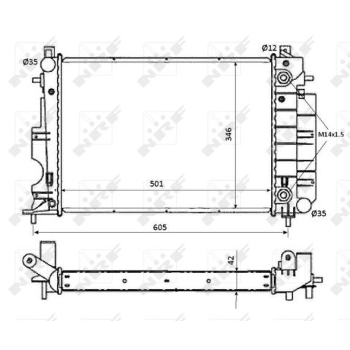 Image of Radiator, motorkoeling