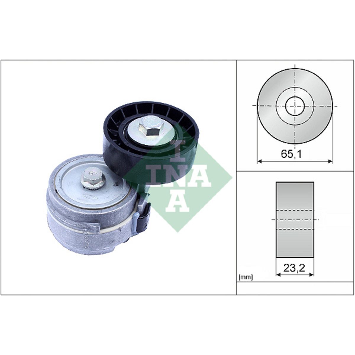 Ina Tenditore Della Cinghia Poly-V 534 0706 10
