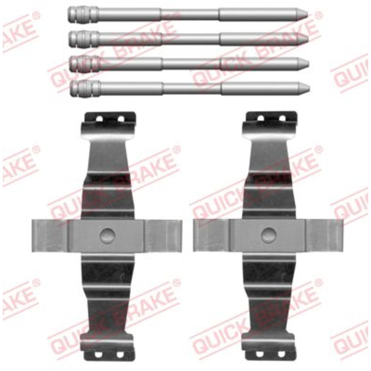 Quick Brake Zubehörsatz, Scheibenbremsbelag 109-0203