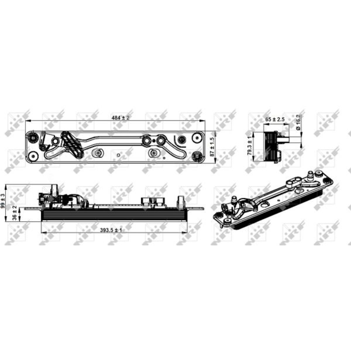 Image of Olie radiator, automatische versnellingsbak