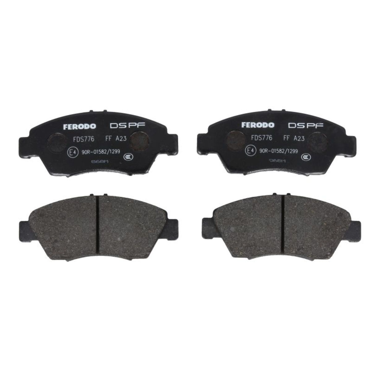 Jeu de plaquettes de frein FERODO Performance FDS776, avant