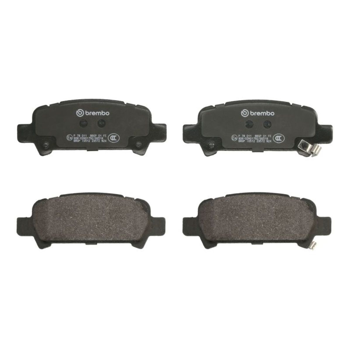 Brembo Bremsbelagsatz P 78 011