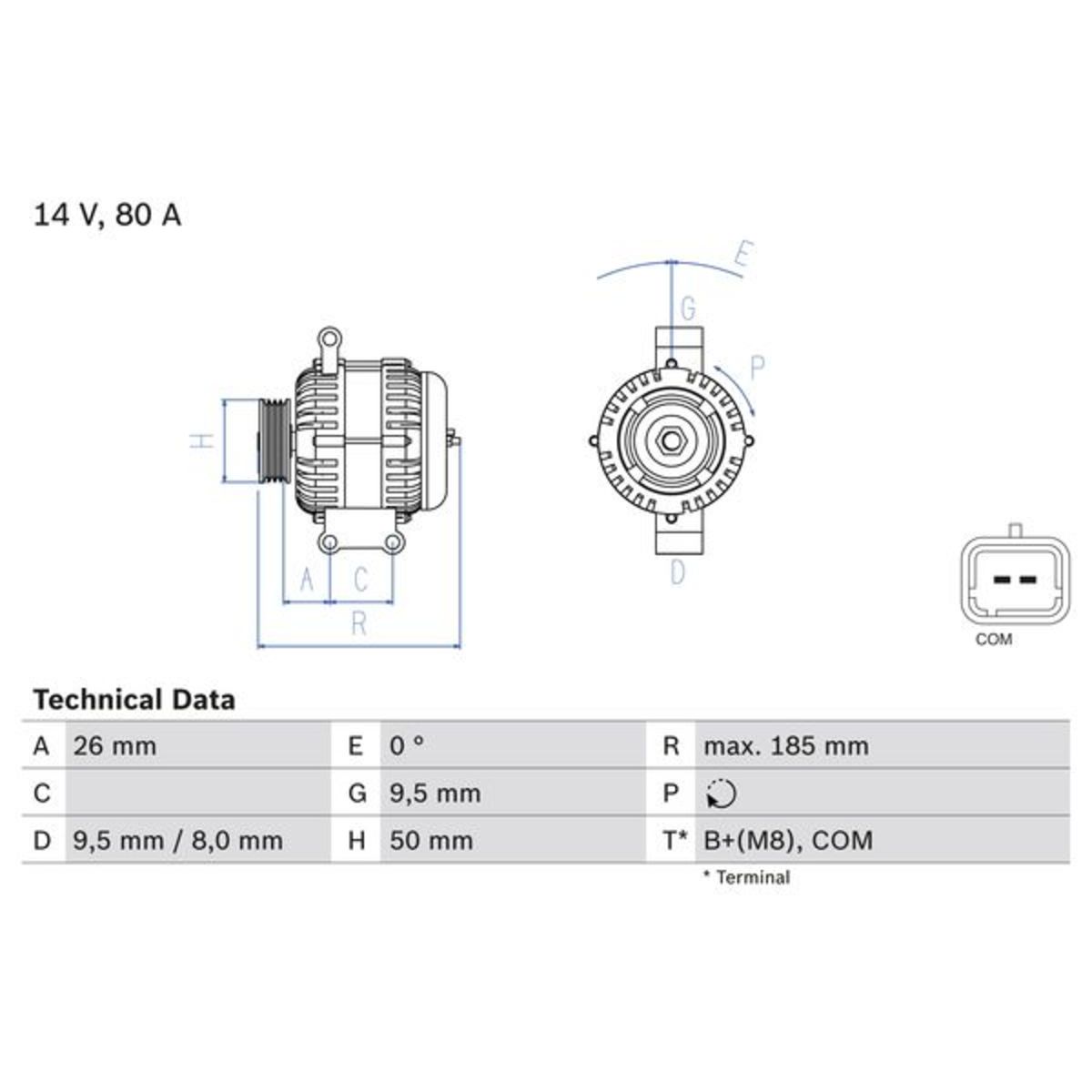 Image of Driefasige generator
