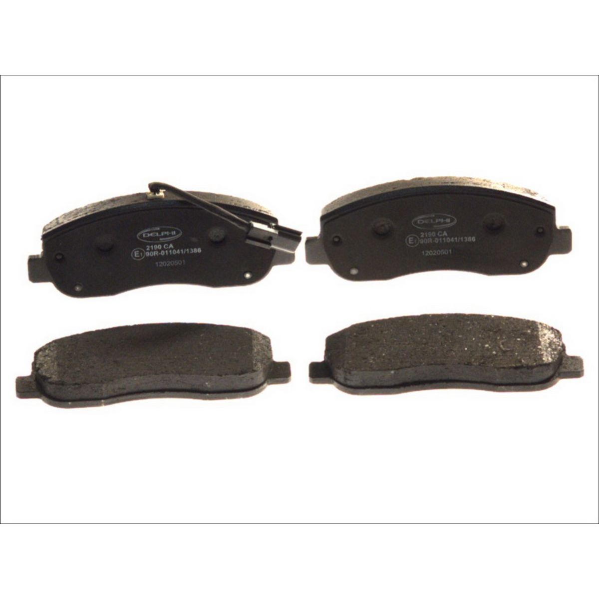 Delphi Set Di Pastiglie Freno Lp2190, Anteriore
