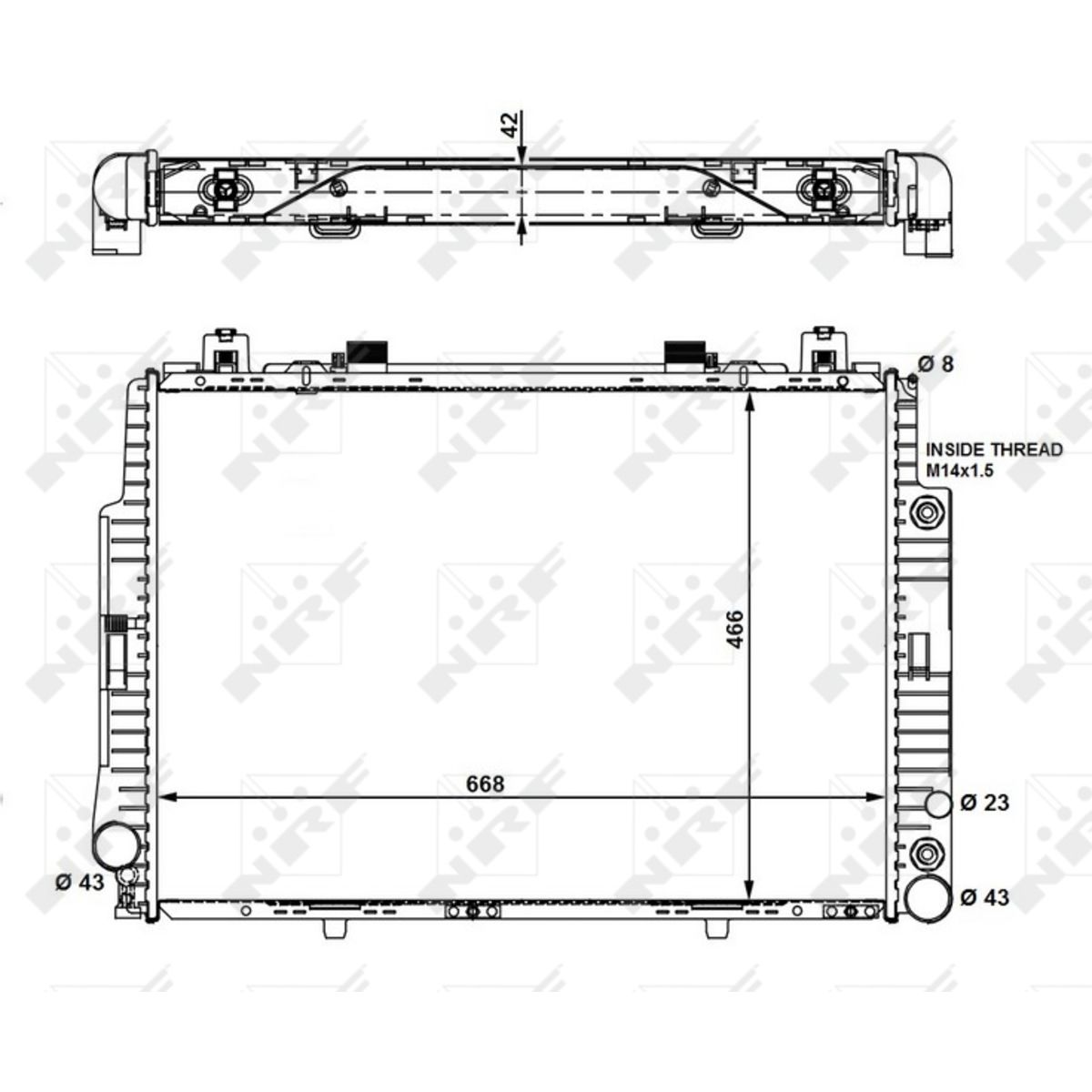 Image of Radiator, motorkoeling