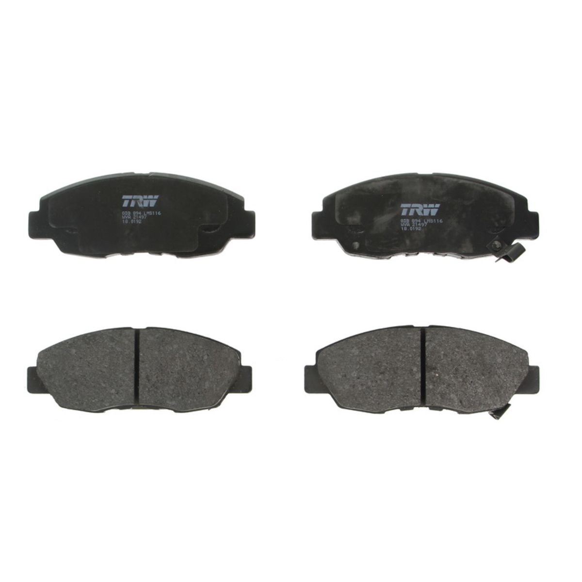 Bremsbelagsatz TRW GDB894, Vorne