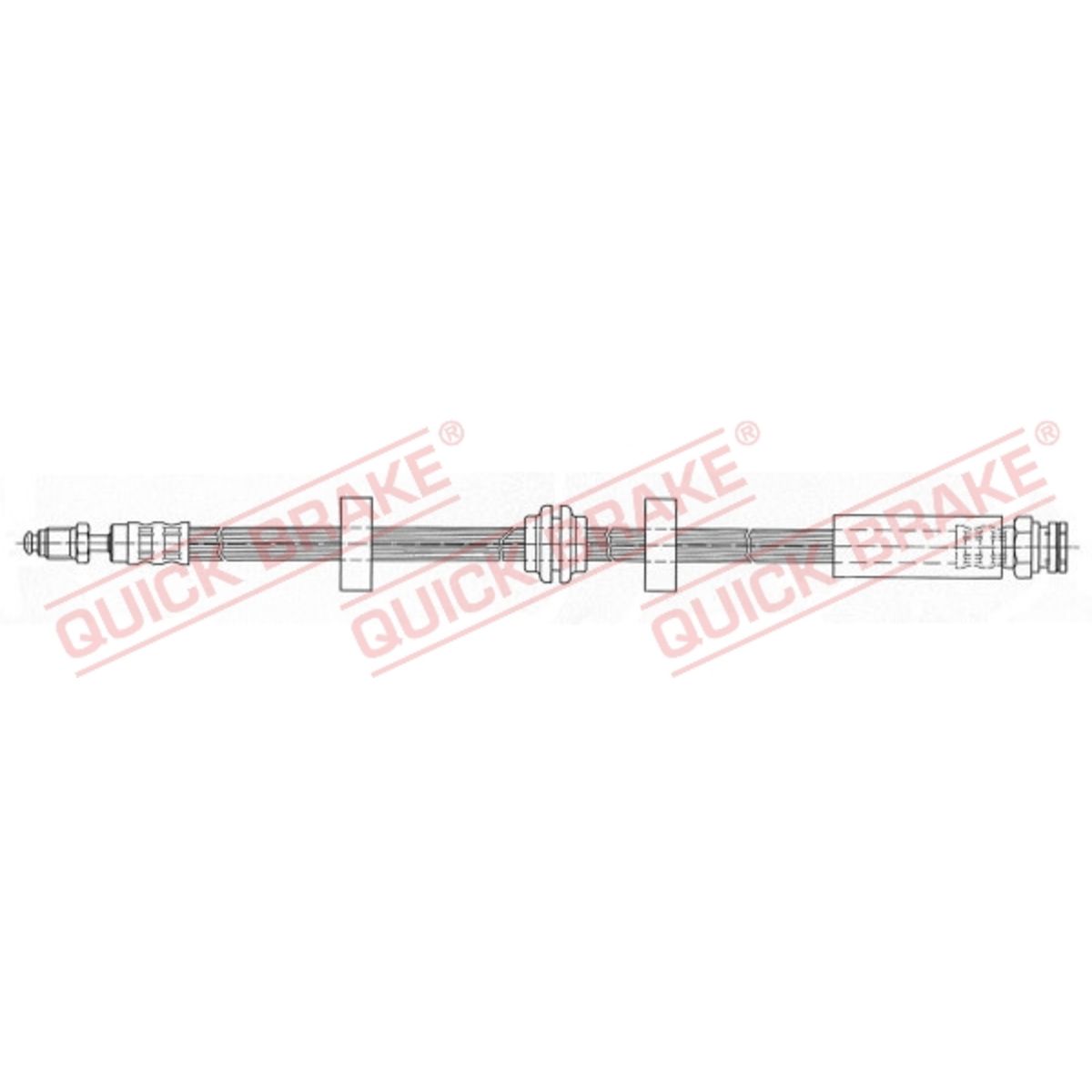 Quick Brake Bremsschlauch Größe 32.991