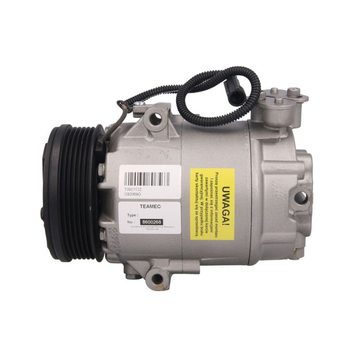 Kompressor, Klimaanlage TEAMEC 8600268