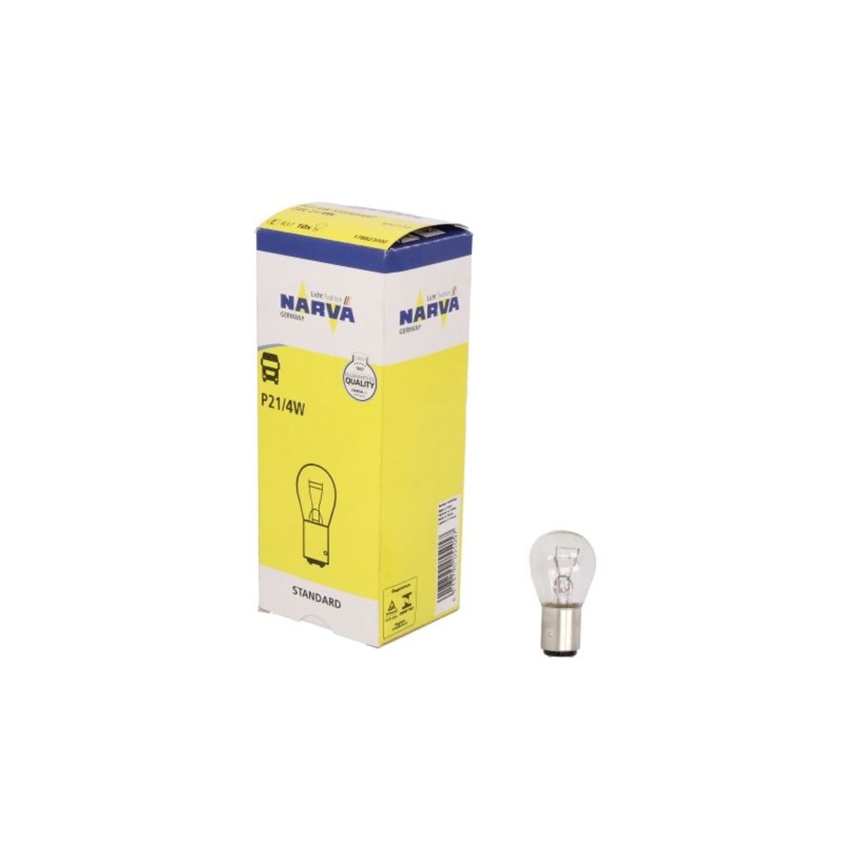 Image of P27/7w lamp  P21/4W Standard 24V, 4/21W