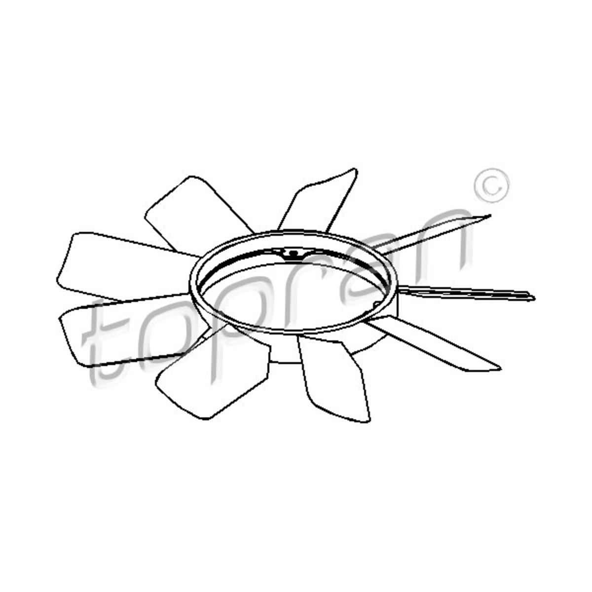 Image of Ventilatorwiel, motorkoeling