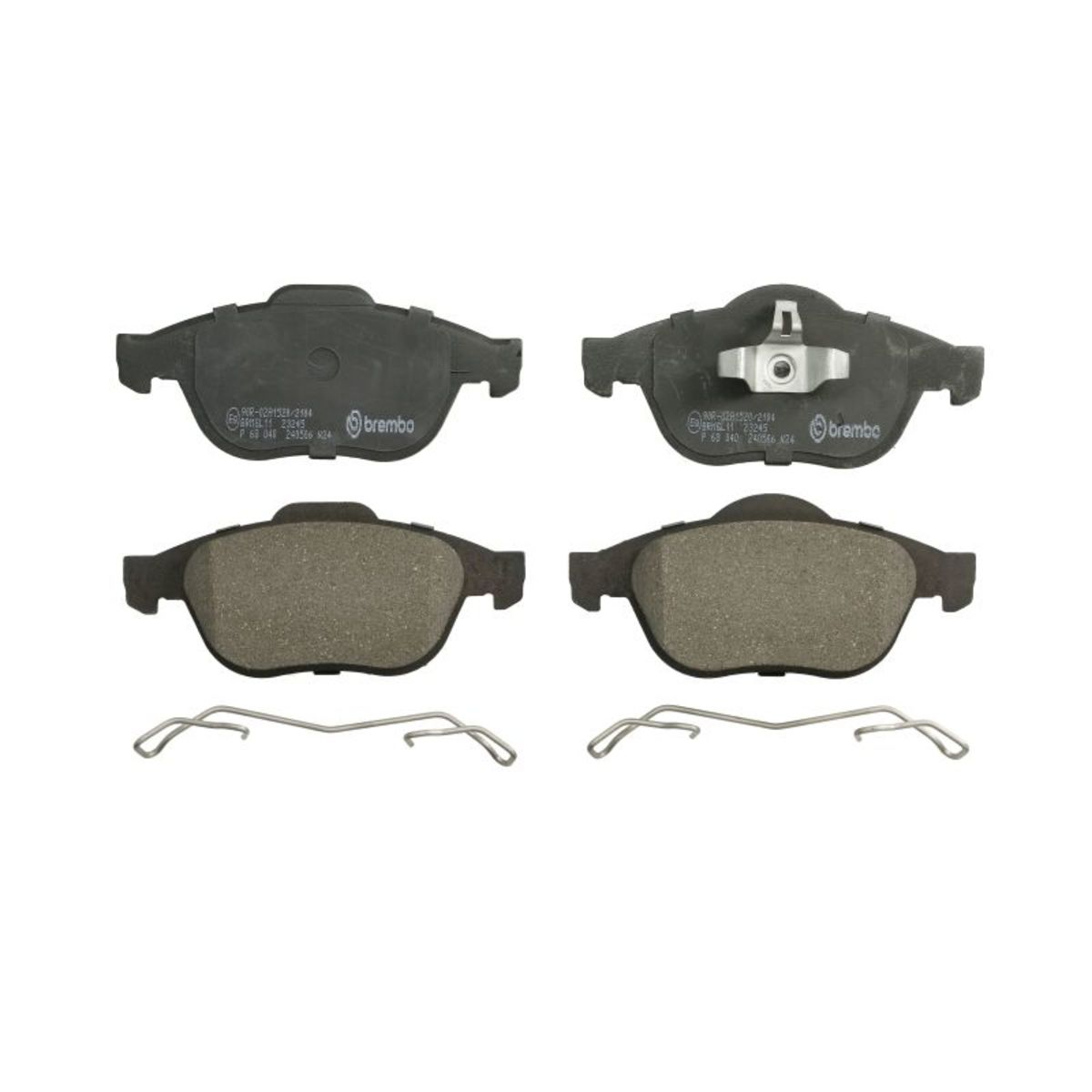 Brembo Bremsbelagsatz P 68 040
