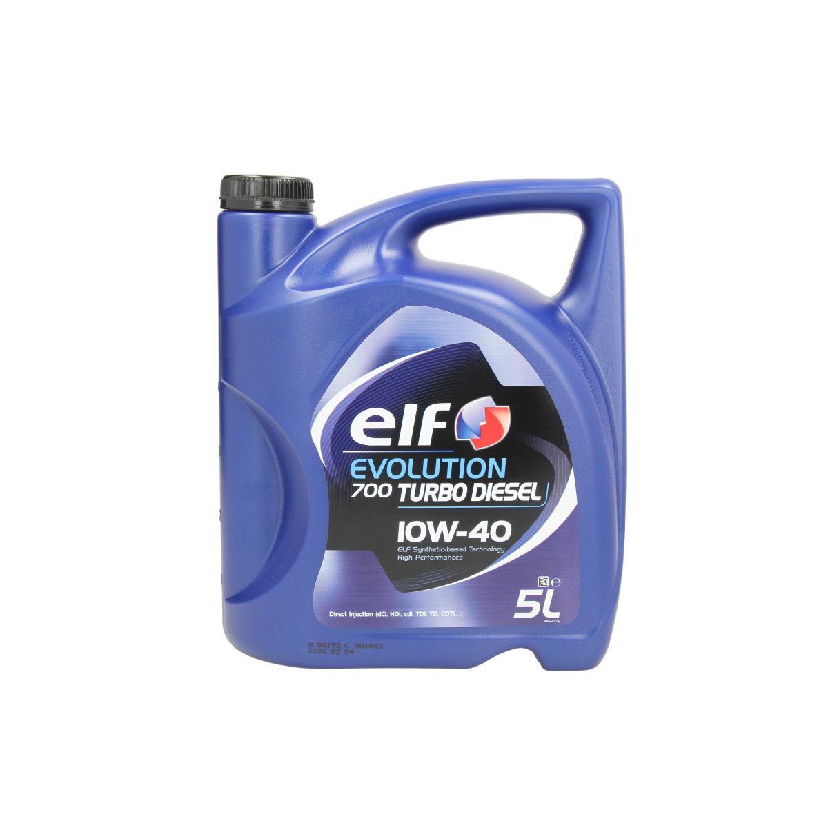 Huile moteur ELF 2216287 Evolution 700 TD 10W40 5L