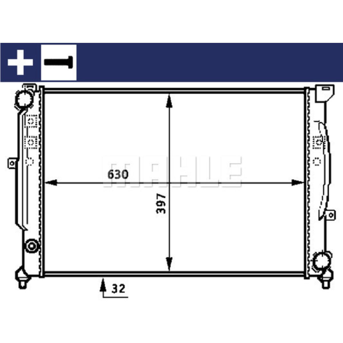 Image of Radiator, motorkoeling