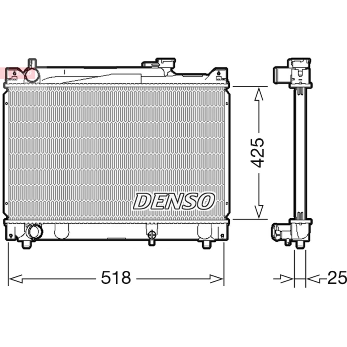 Image of Radiator, motorkoeling