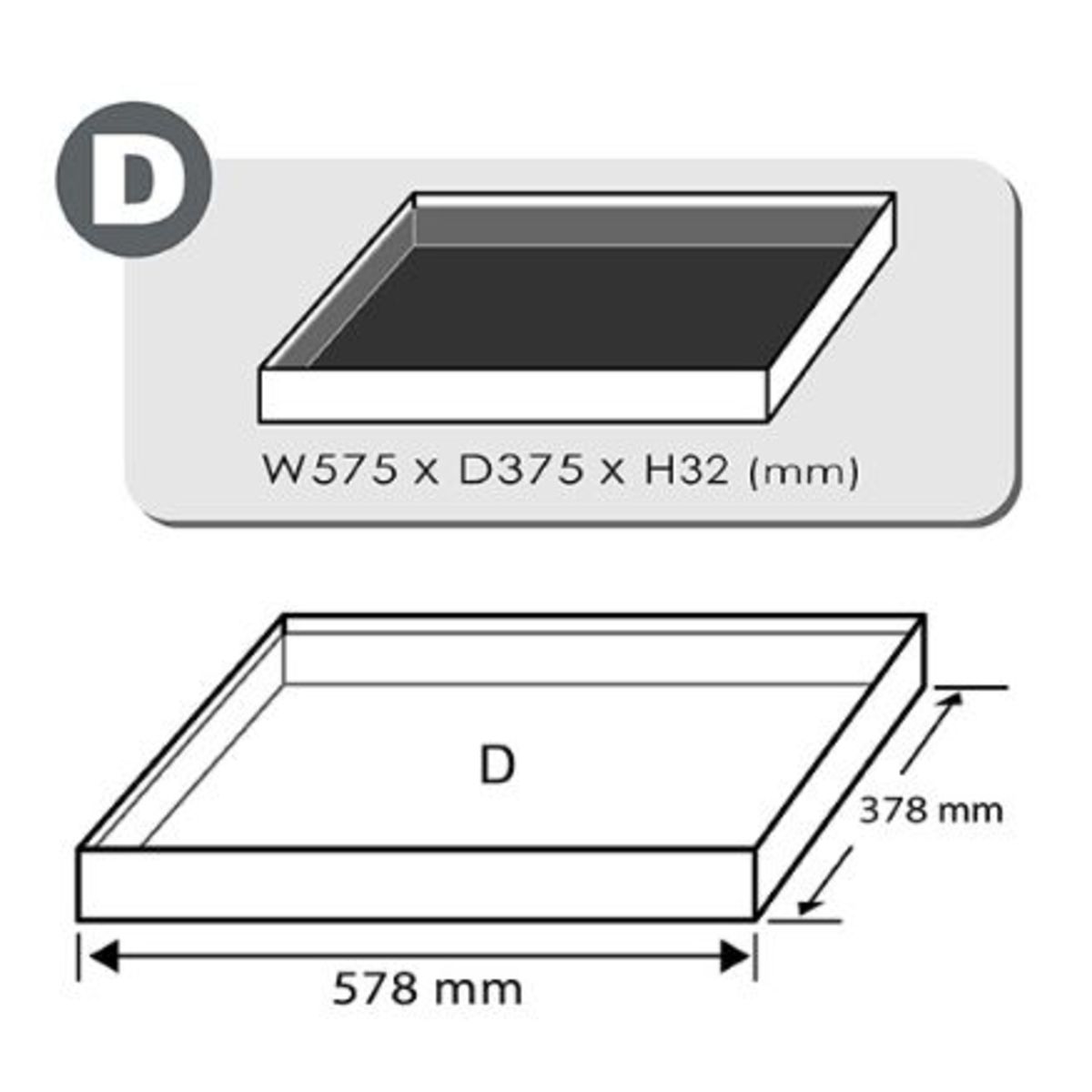 Image of Inzetstuk voor gereedschapswagen