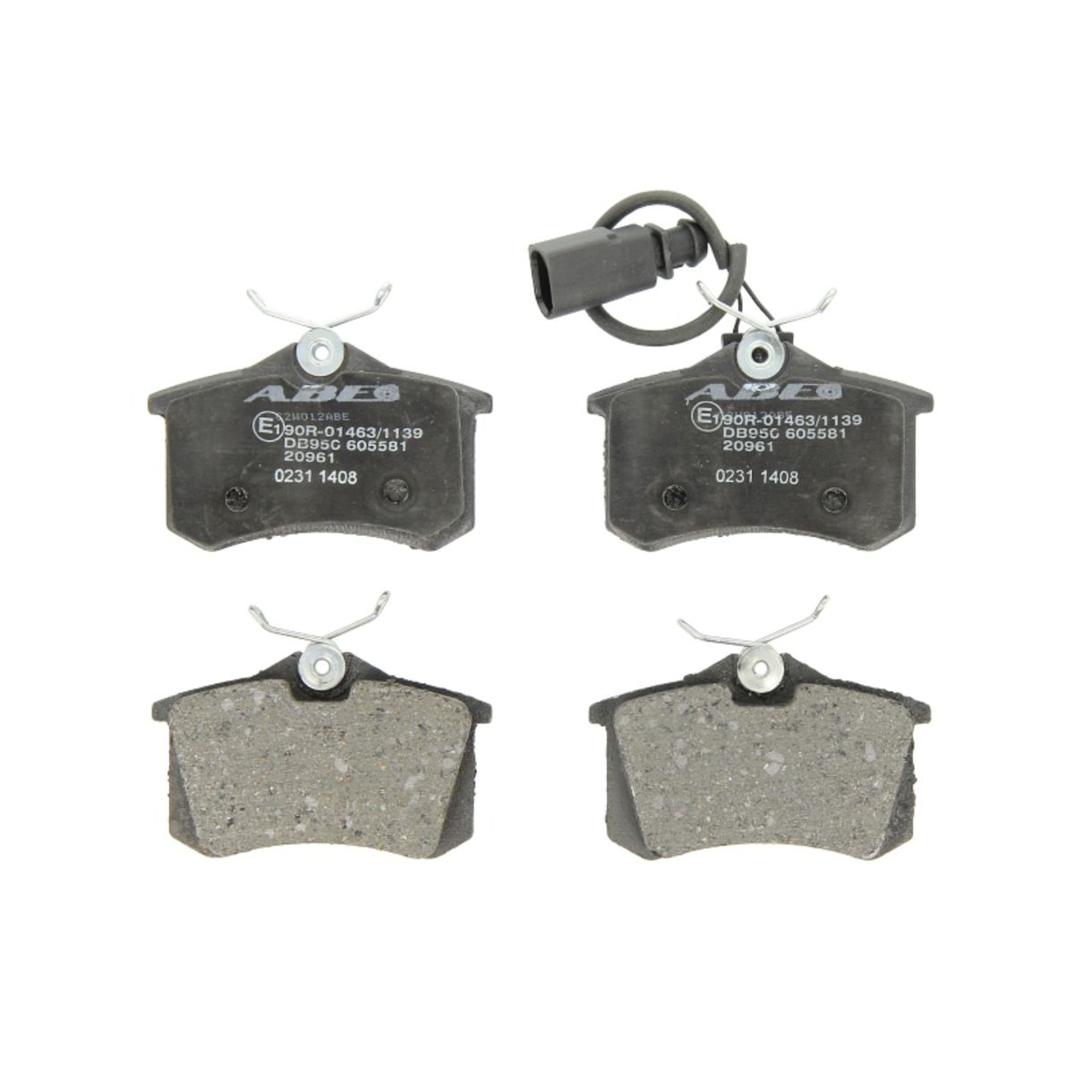 Image of Remblokset  C2W012, achter