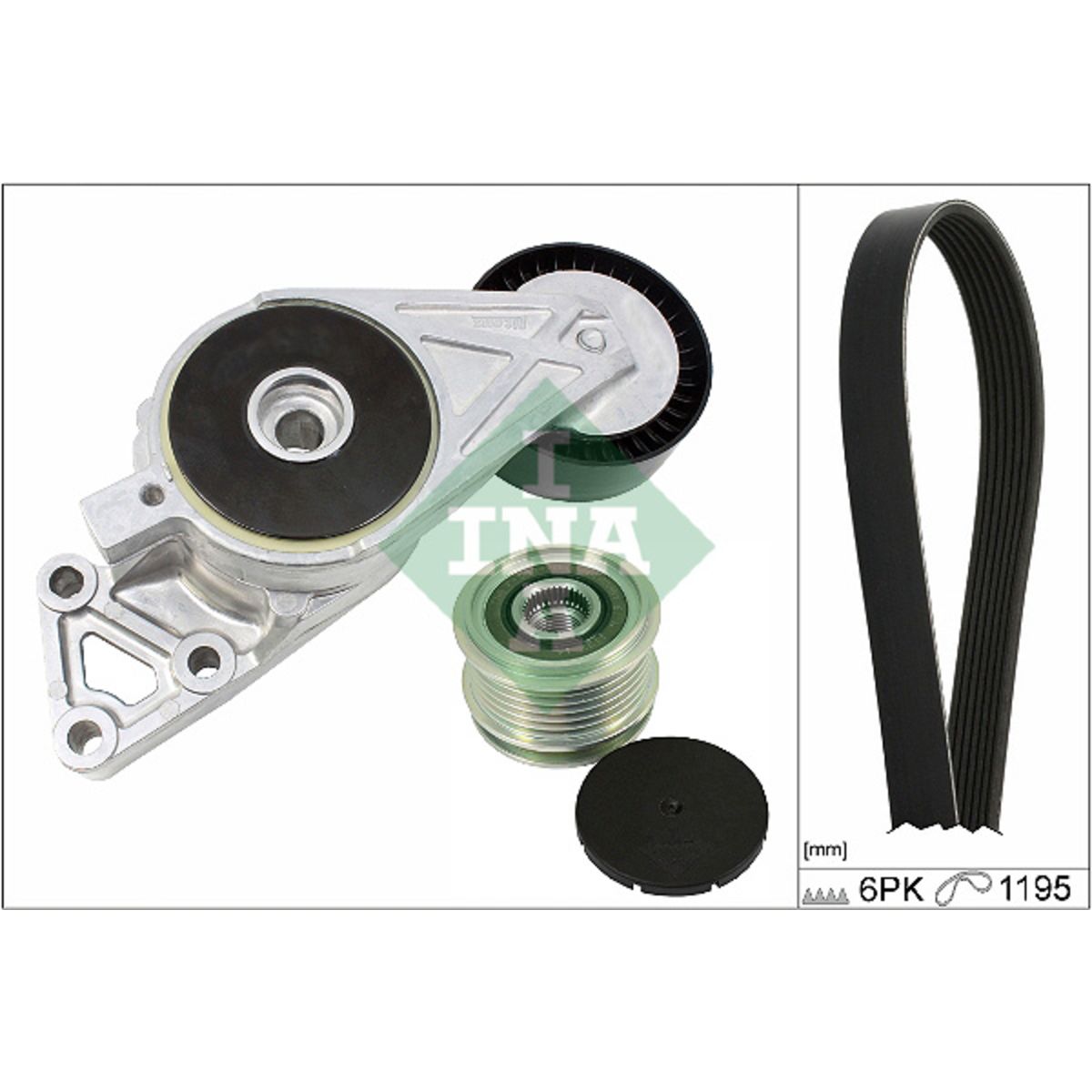 Schaeffler Ina Set Di Cinghie Poly-V Ina 529 0470 20