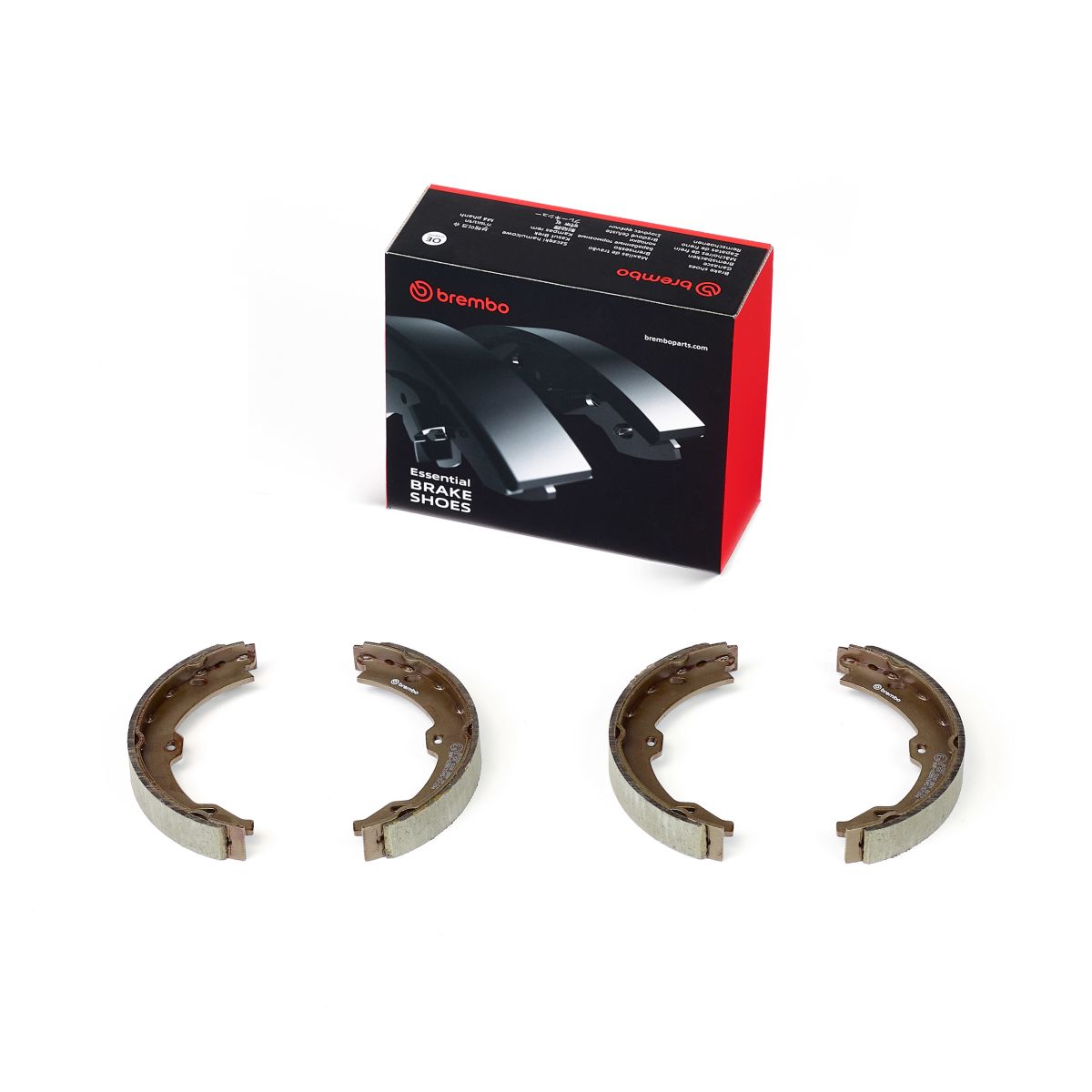 Bremsbackensatz, Feststellbremse BREMBO S 50 528