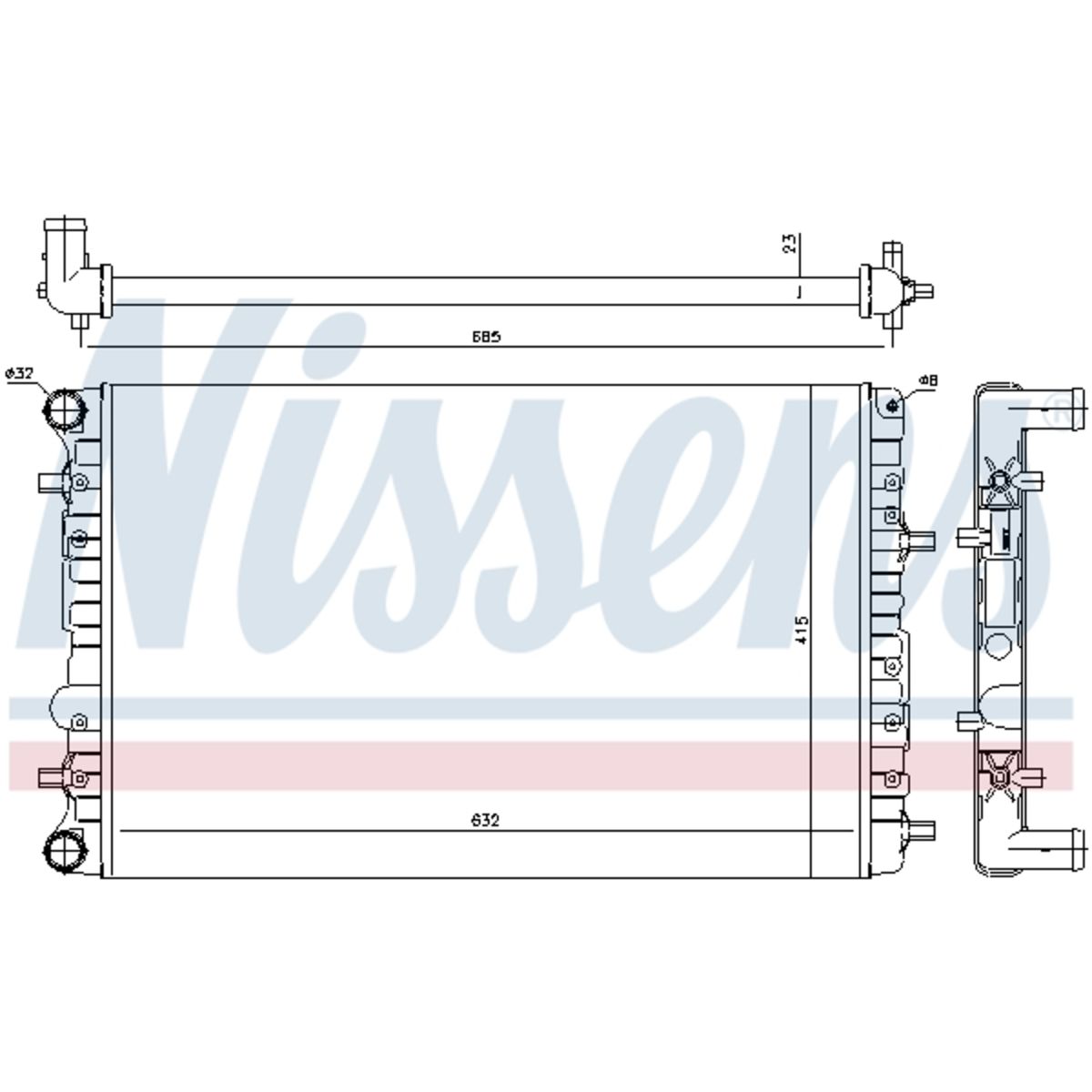 Image of Radiator, motorkoeling