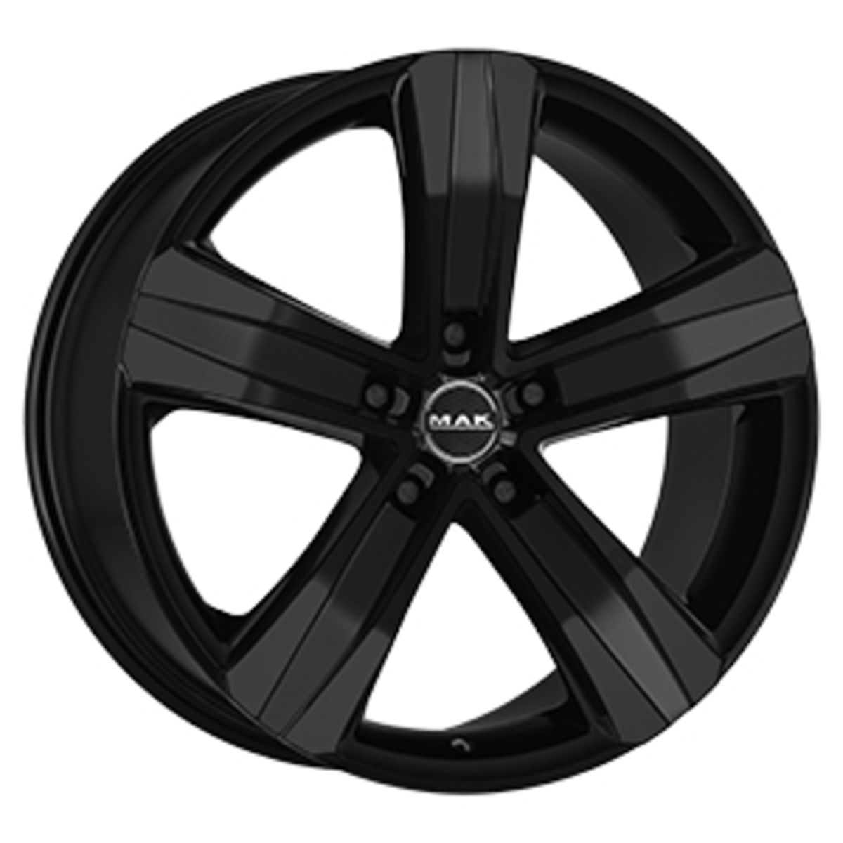 Image of Aluminium velg 15 inch  Stone5 3 5x139,7 6J ET0, Kleur Zwart Glimmend