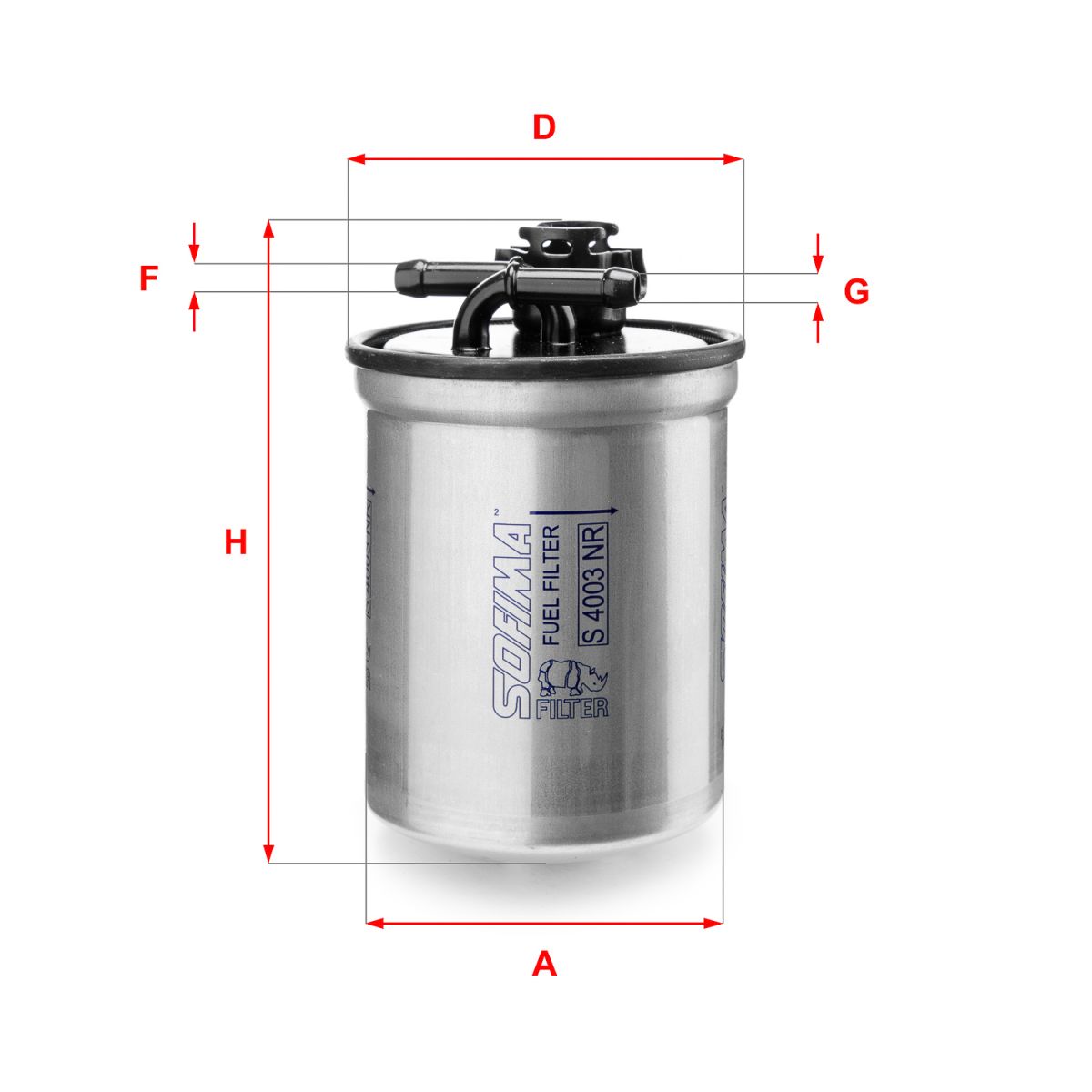 Image of Brandstoffilter  S4003NR