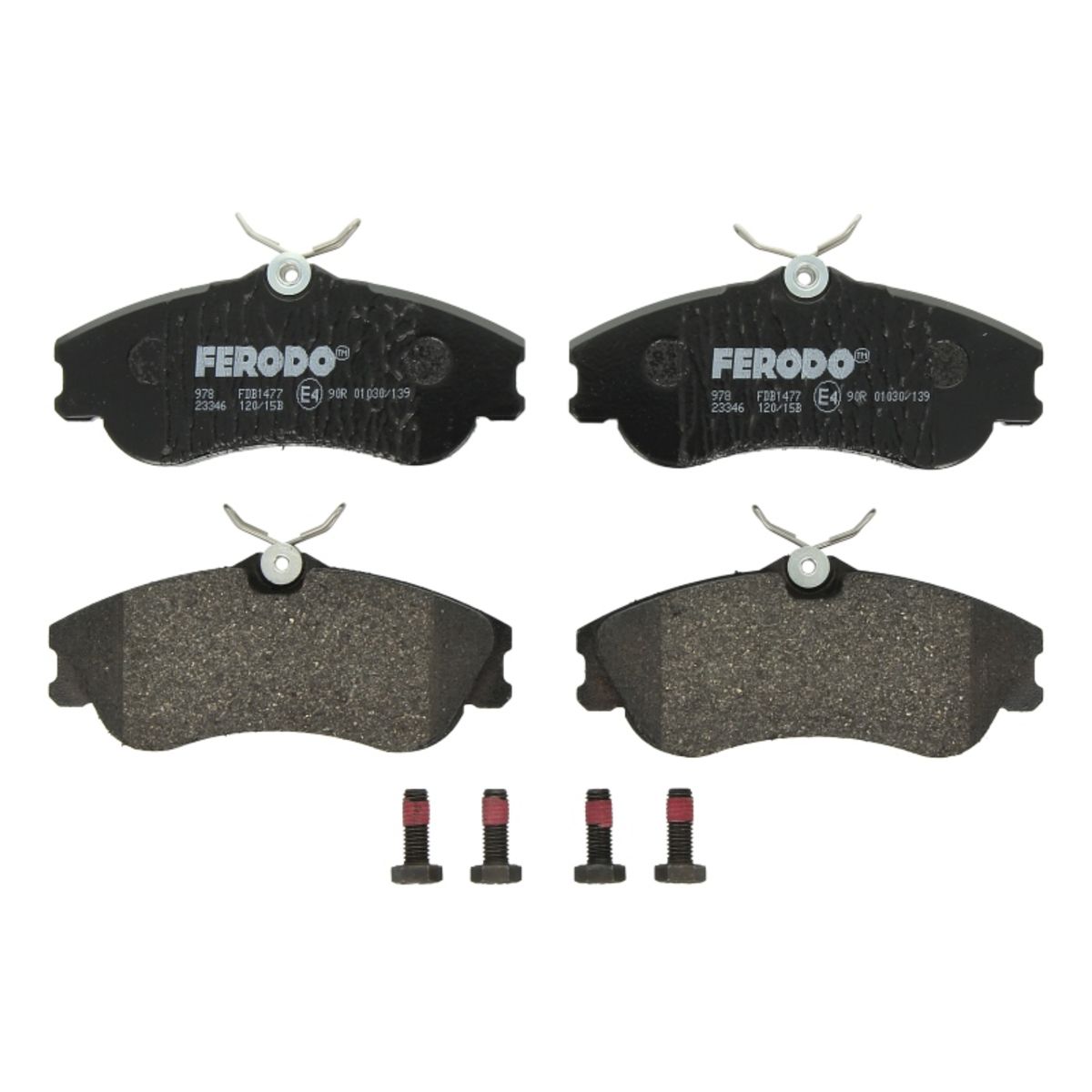 Ferodo Jeu De Plaquettes De Frein Fdb1477, Avant