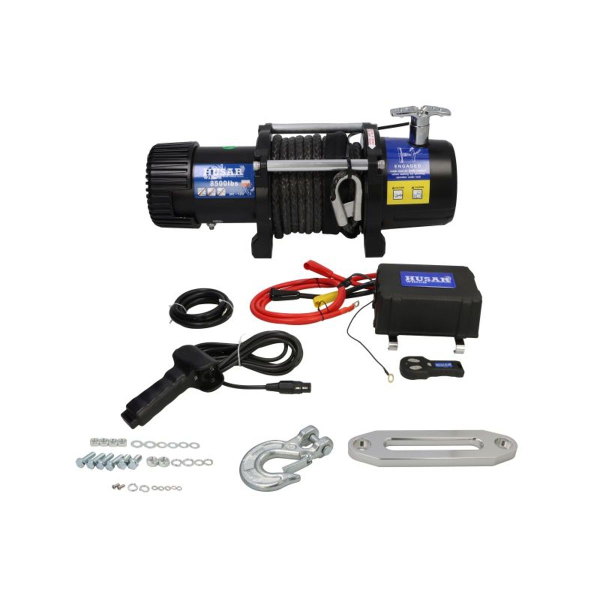 Treuil pour véhicules tout-terrain HUSAR WINCH BST8500LBS12V-S