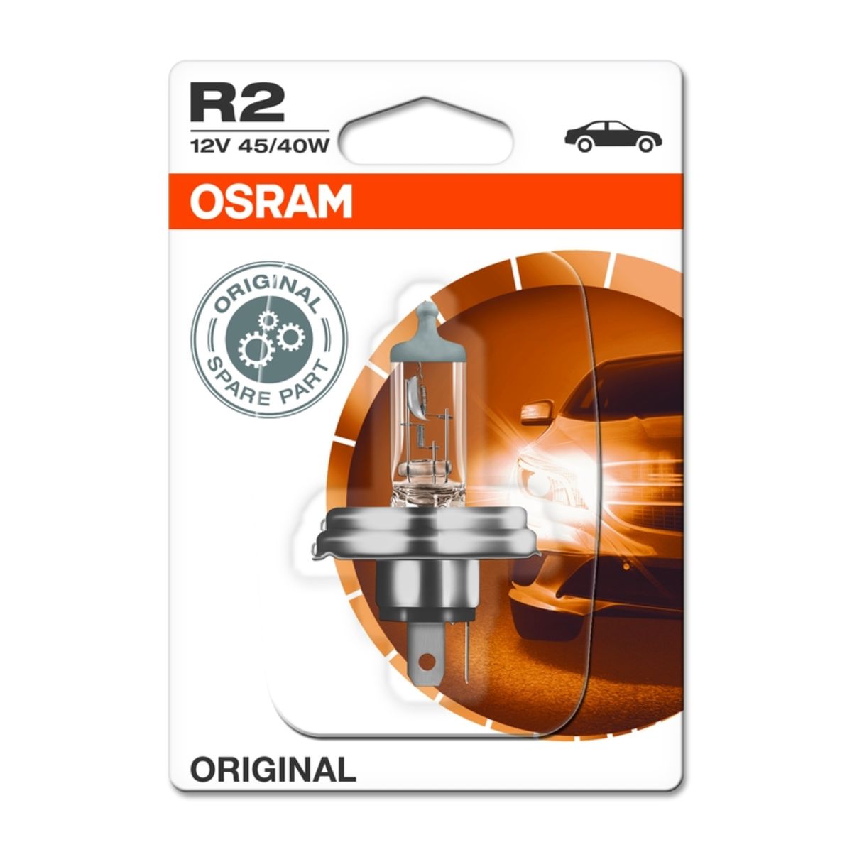 Image of P27/7w lamp  R2 Standard 12V, 45/40W