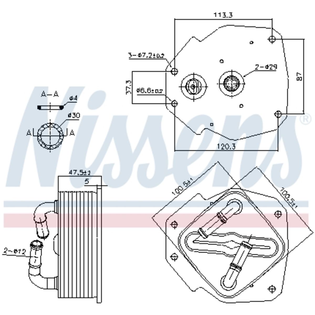 Image of Olie radiator, motorolie