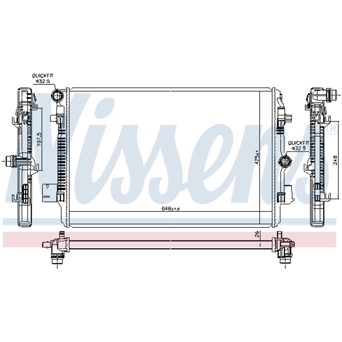 Image of Radiator, motorkoeling