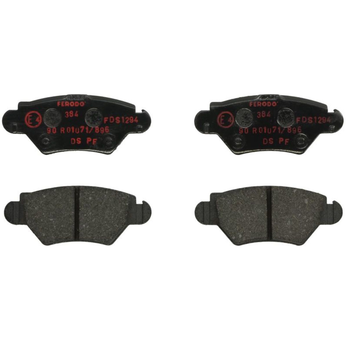 Jeu de plaquettes de frein FERODO Performance FDS1294, arrière