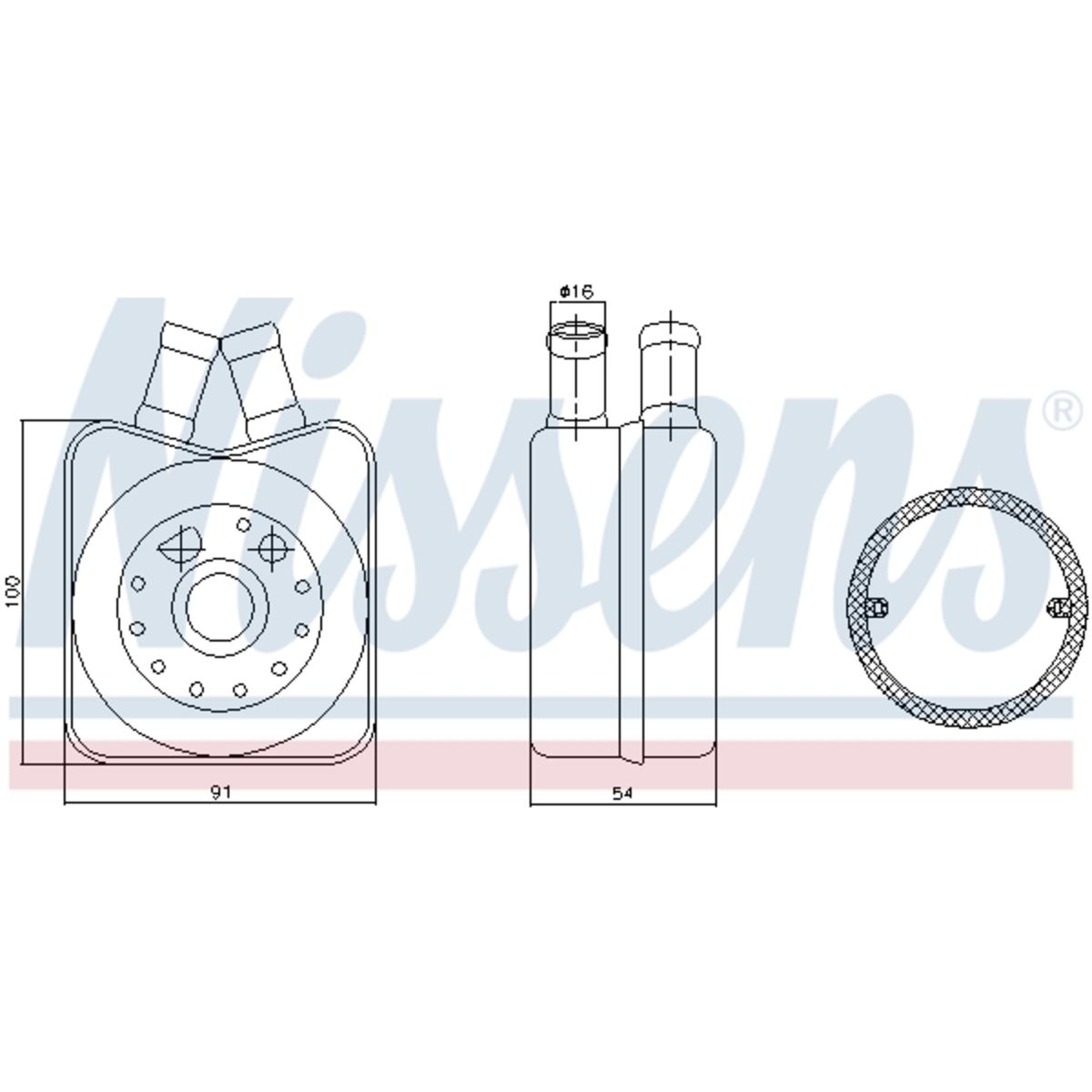 Olie radiator, motorolie