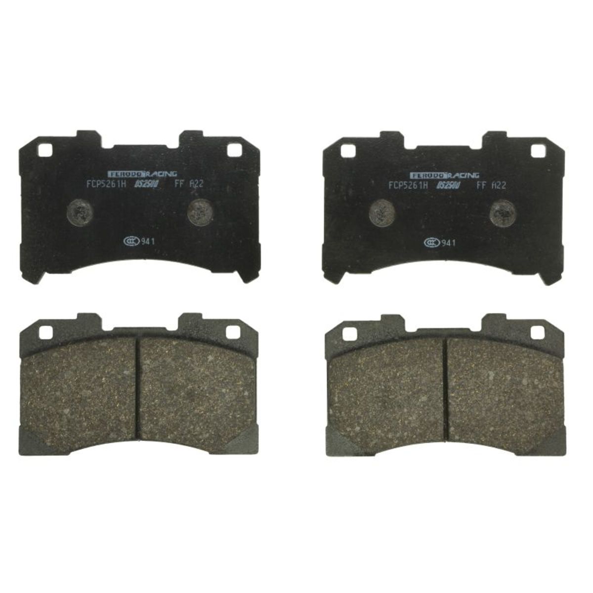 Jeu de plaquettes de frein FERODO FCP5261H
