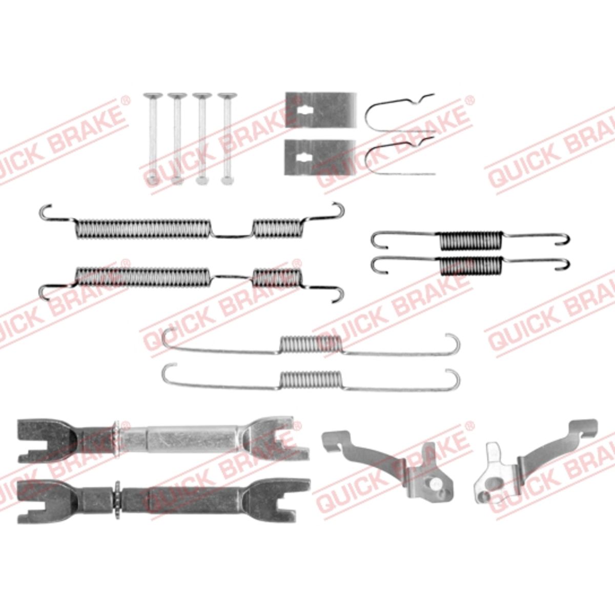 Zubehörsatz, Bremsbacken QUICK BRAKE 105-0024S