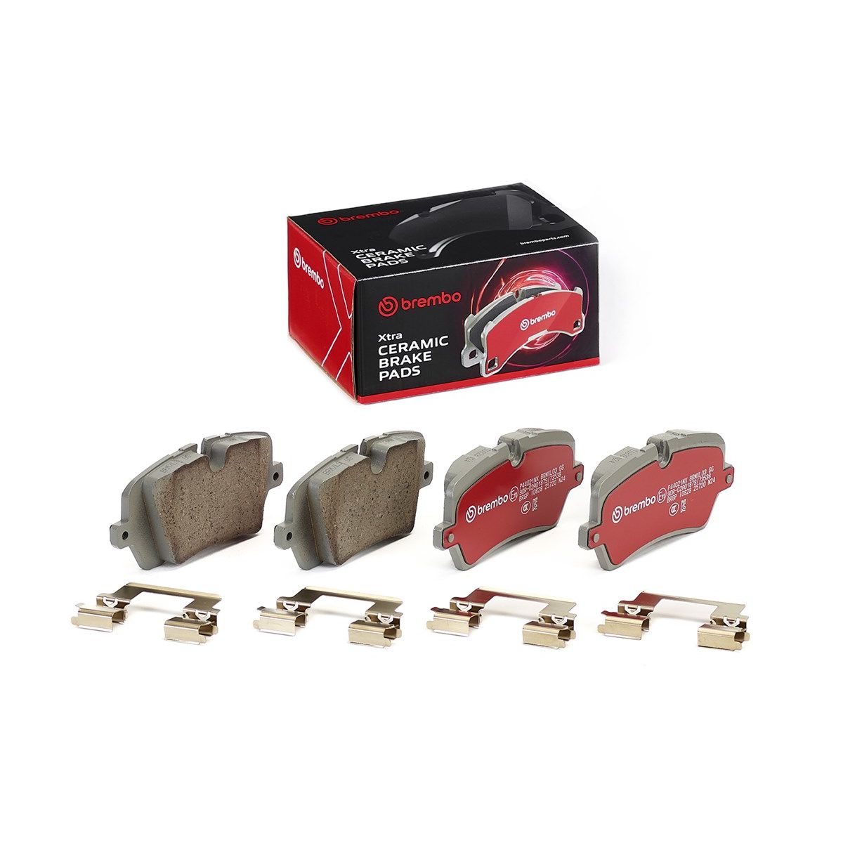 Bremsbelagsatz BREMBO P44021NX