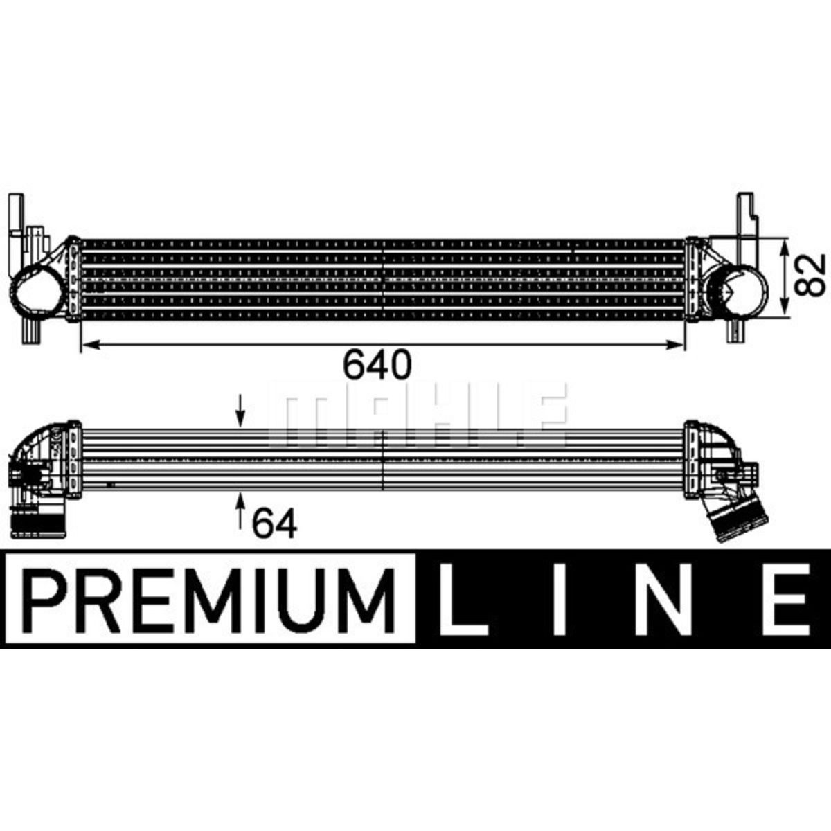 Image of Intercooler, inlaatluchtRadiator