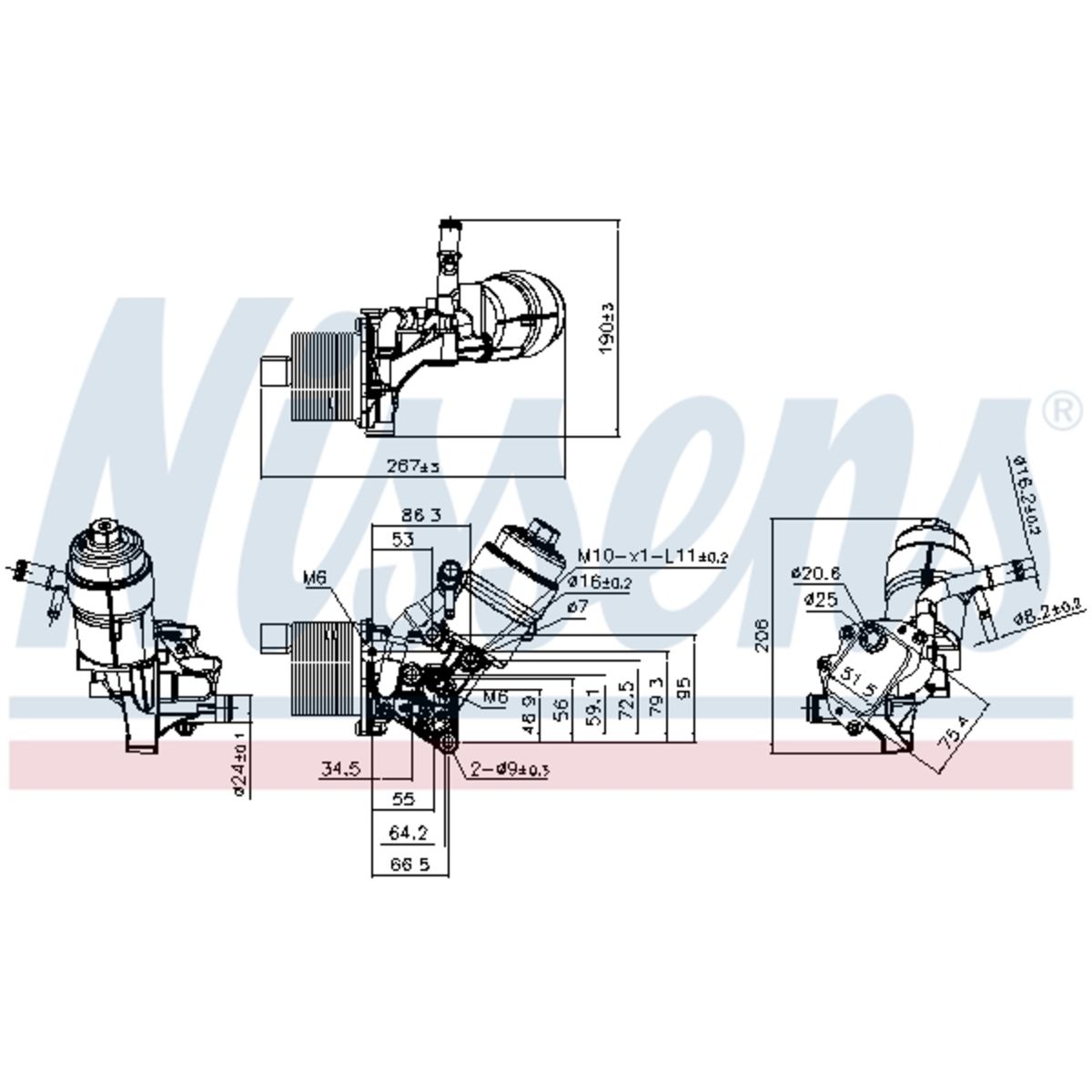 Image of Olie radiator, motorolie