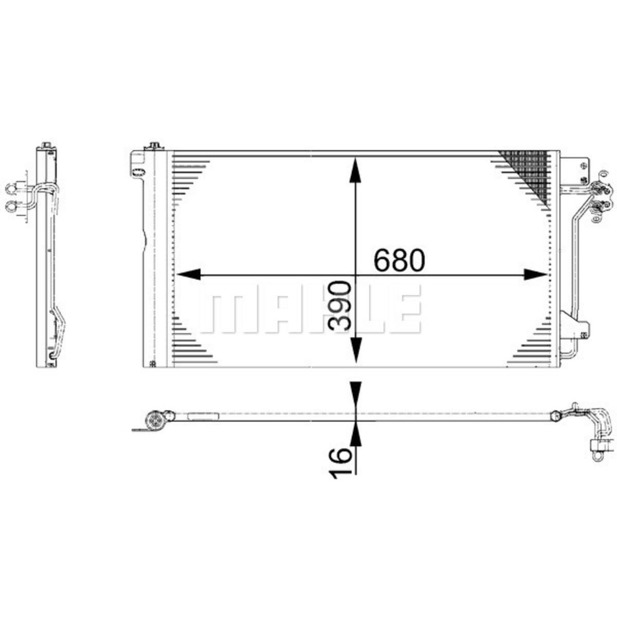 Image of Condensator, airconditioning