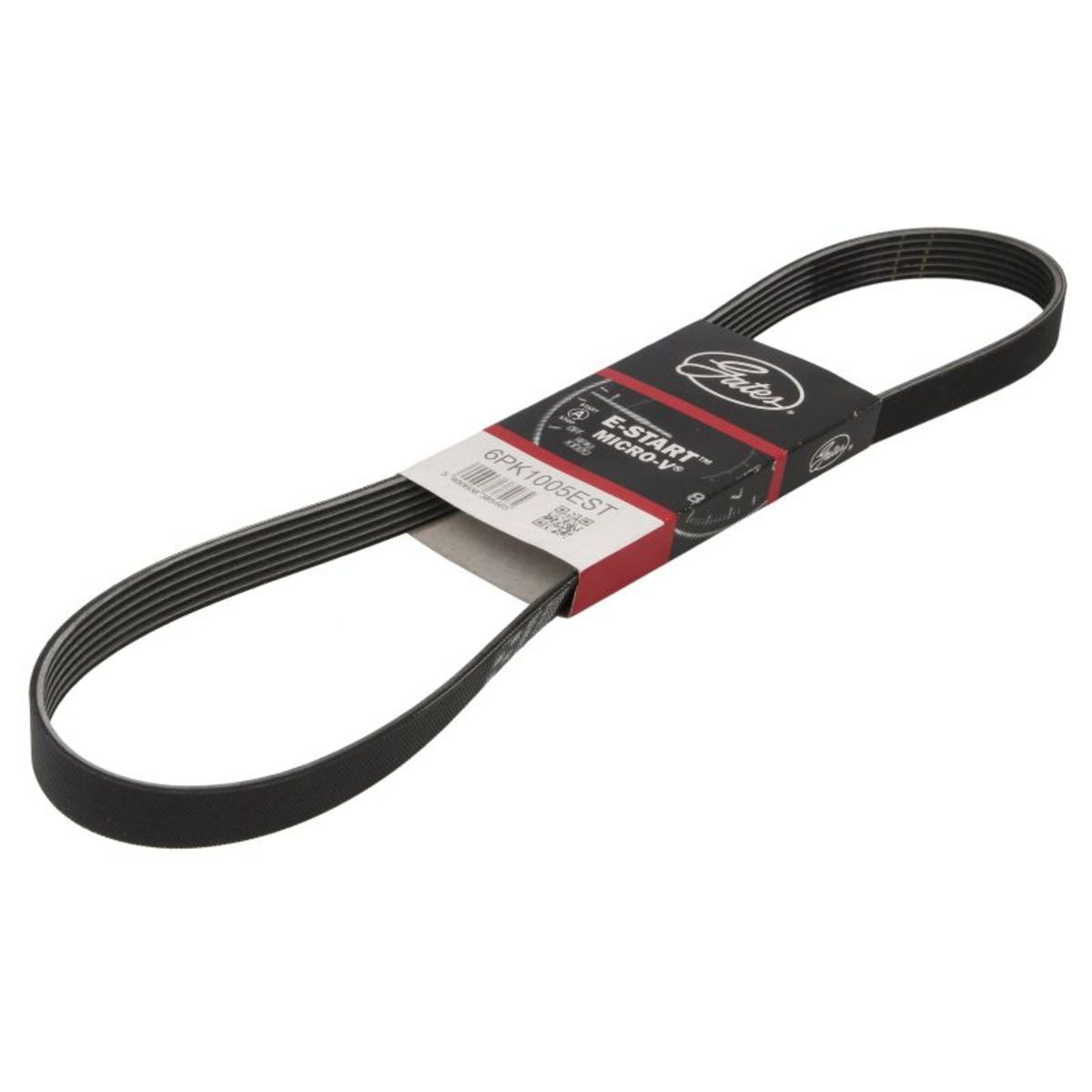 Negro Correa Poly V Gates 6Pk1005est