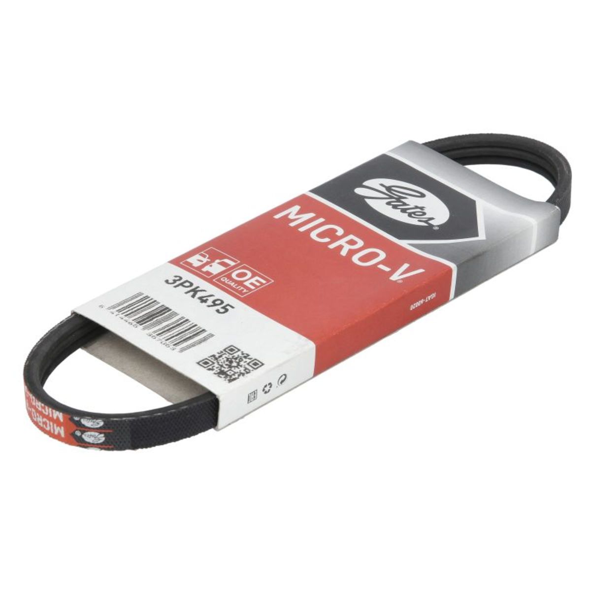 Cinghia trapezoidale multirighe 3PK495 GATES per SUZUKI GEO - Immagine 4