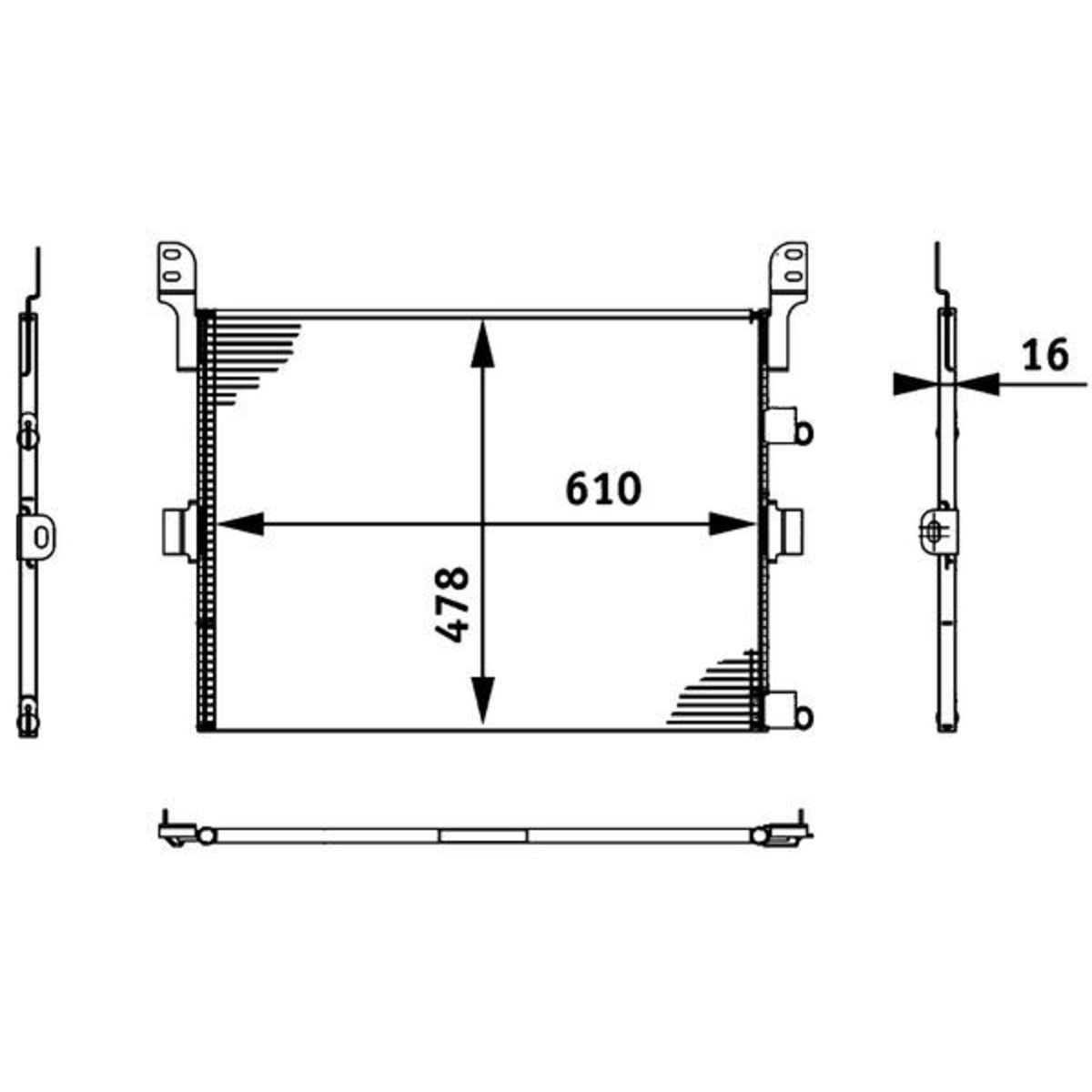 Image of Condensator, airconditioning