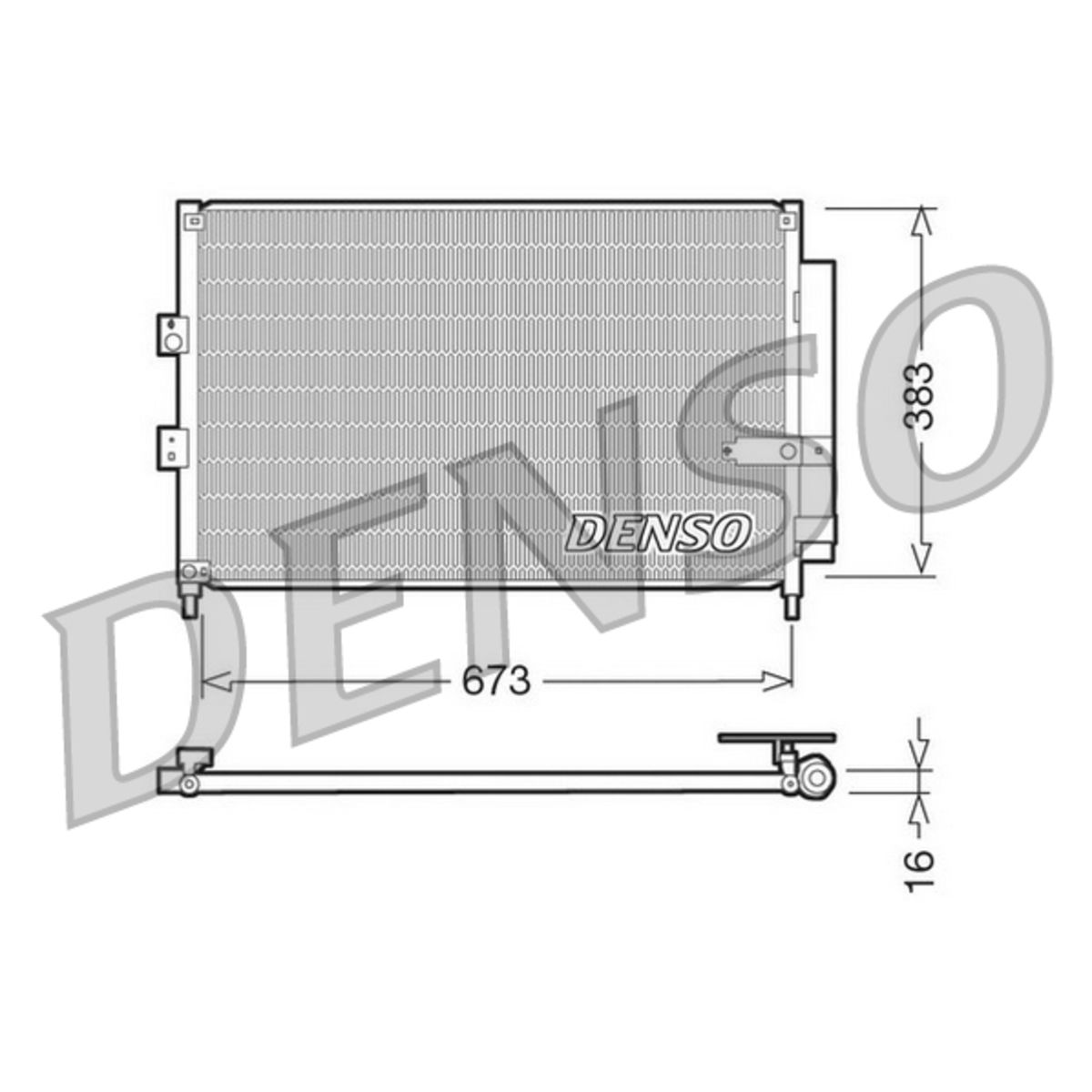Image of Condensator, airconditioning