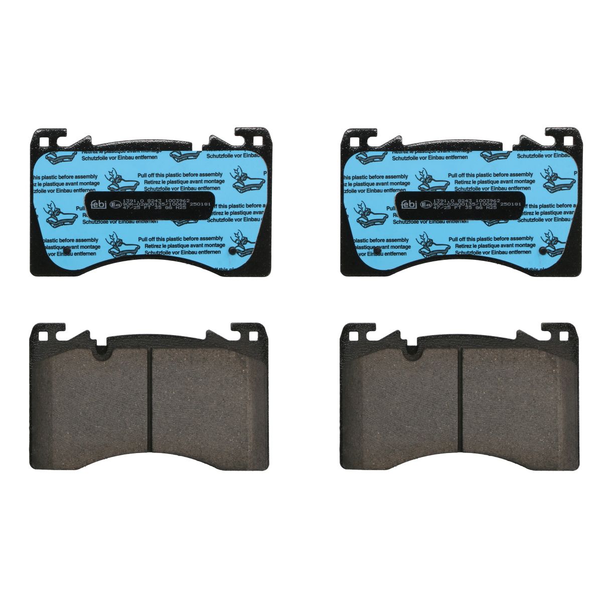 Bremsbelagsatz FEBI BILSTEIN 1003962