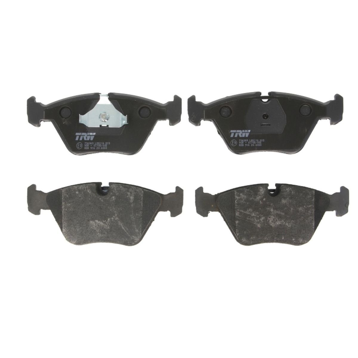 Bremsbelagsatz TRW GDB916, Vorne