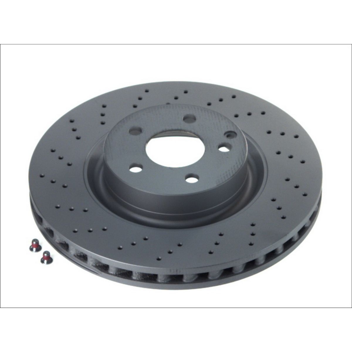 Disque de frein ATE 24.0132-0137.1 avant, ventilé, à haute teneur en carbone, 1 pièce
